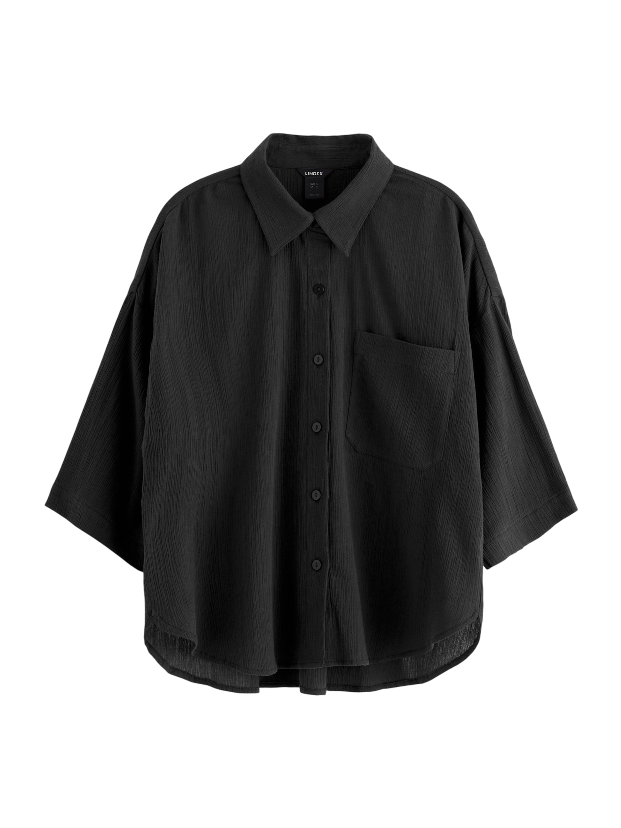 Lindex Blouse 'Amina' in Black: front