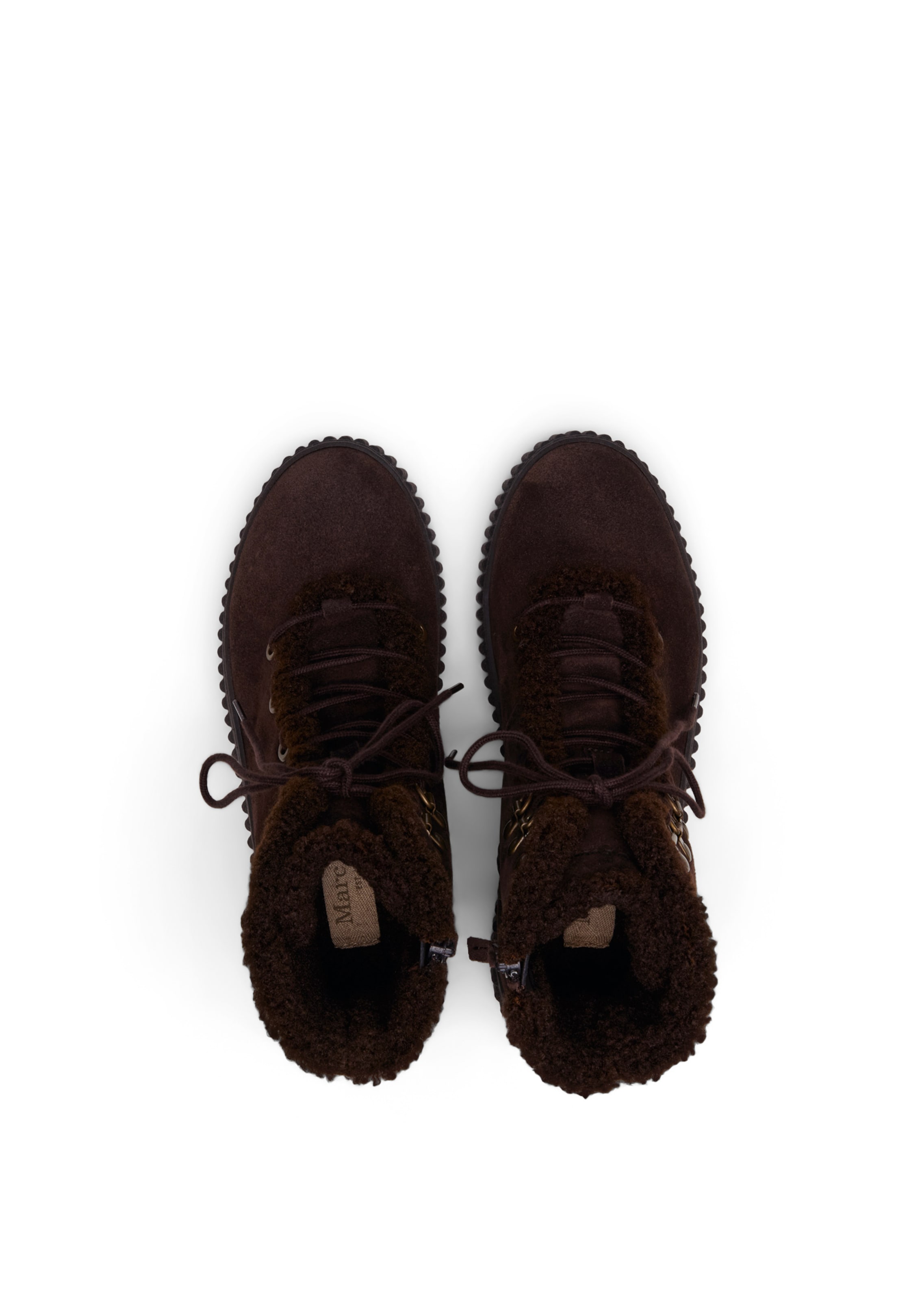 Marc O'Polo Stiefelette in Braun: oben