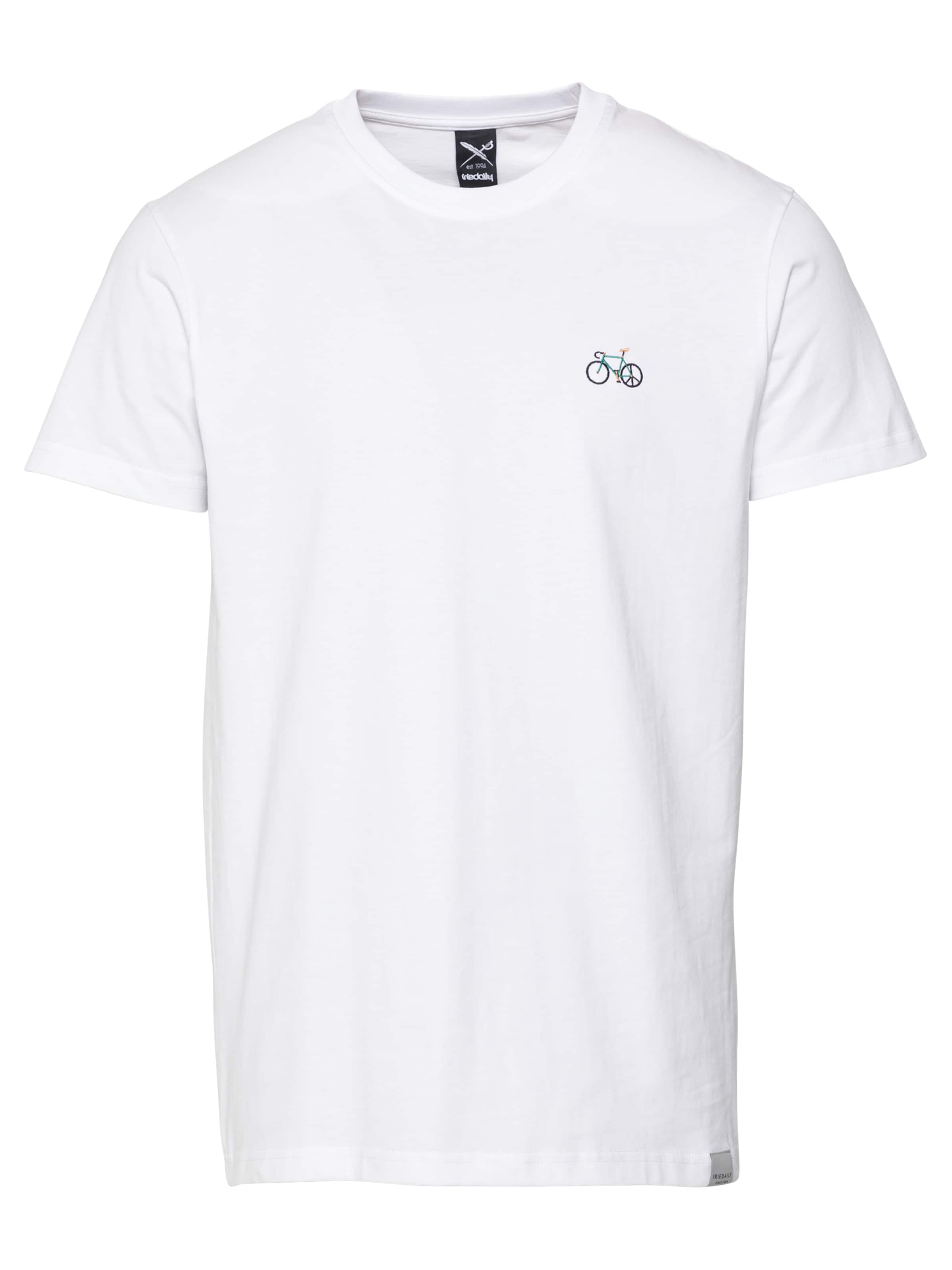 Iriedaily Shirt 'Peaceride' in White: front