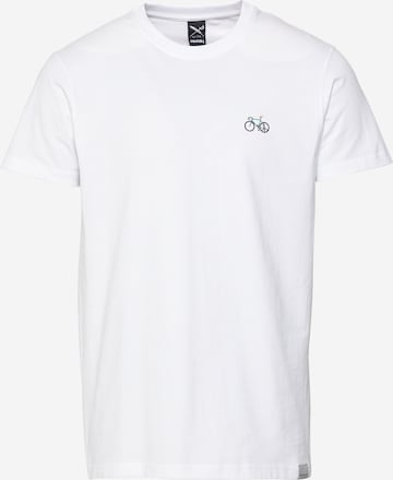 Iriedaily Shirt 'Peaceride' in White: front