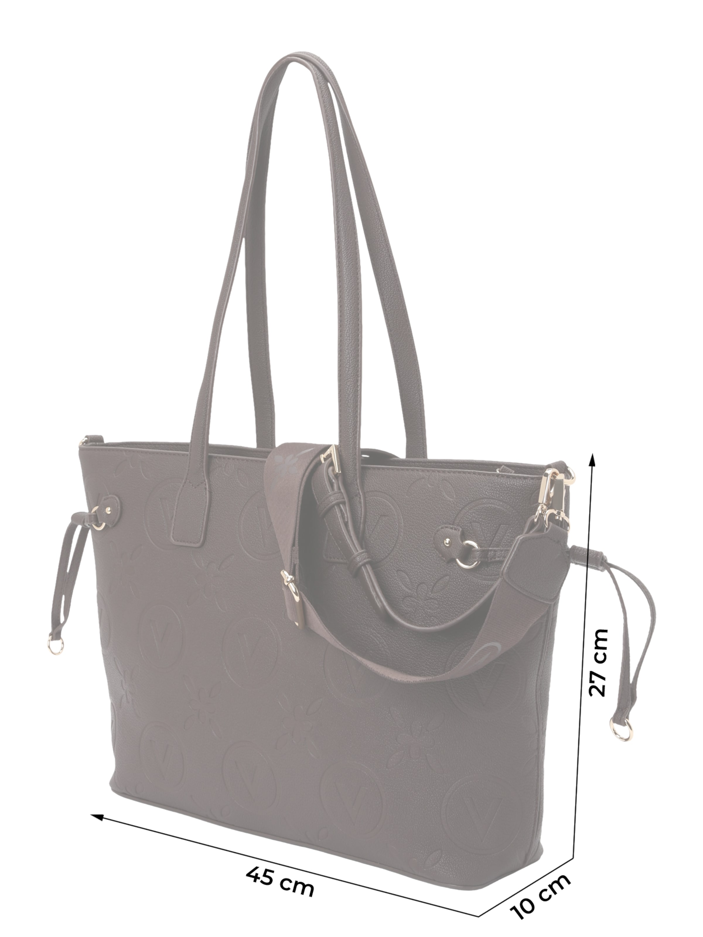 VALENTINO Nákupní taška – hnědá