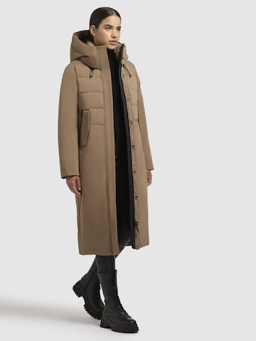 Cappotto invernale 'BARLA' di khujo in marrone