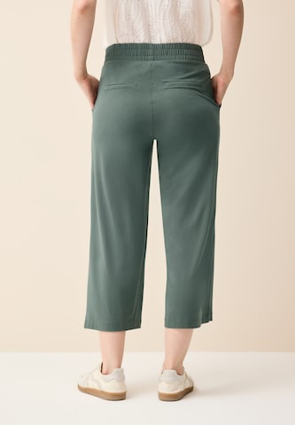 CECIL Wide leg Trousers 'Neele' in Green
