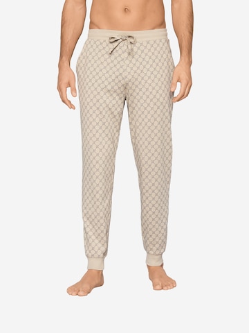 JOOP! Pyjamahose ' Leisure ' in Beige: Vorderseite