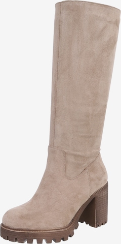 Ital-Design Stiefel in Braun: Vorderseite