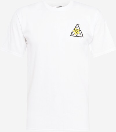 HUF T-Shirt en jaune / noir / blanc, Vue avec produit
