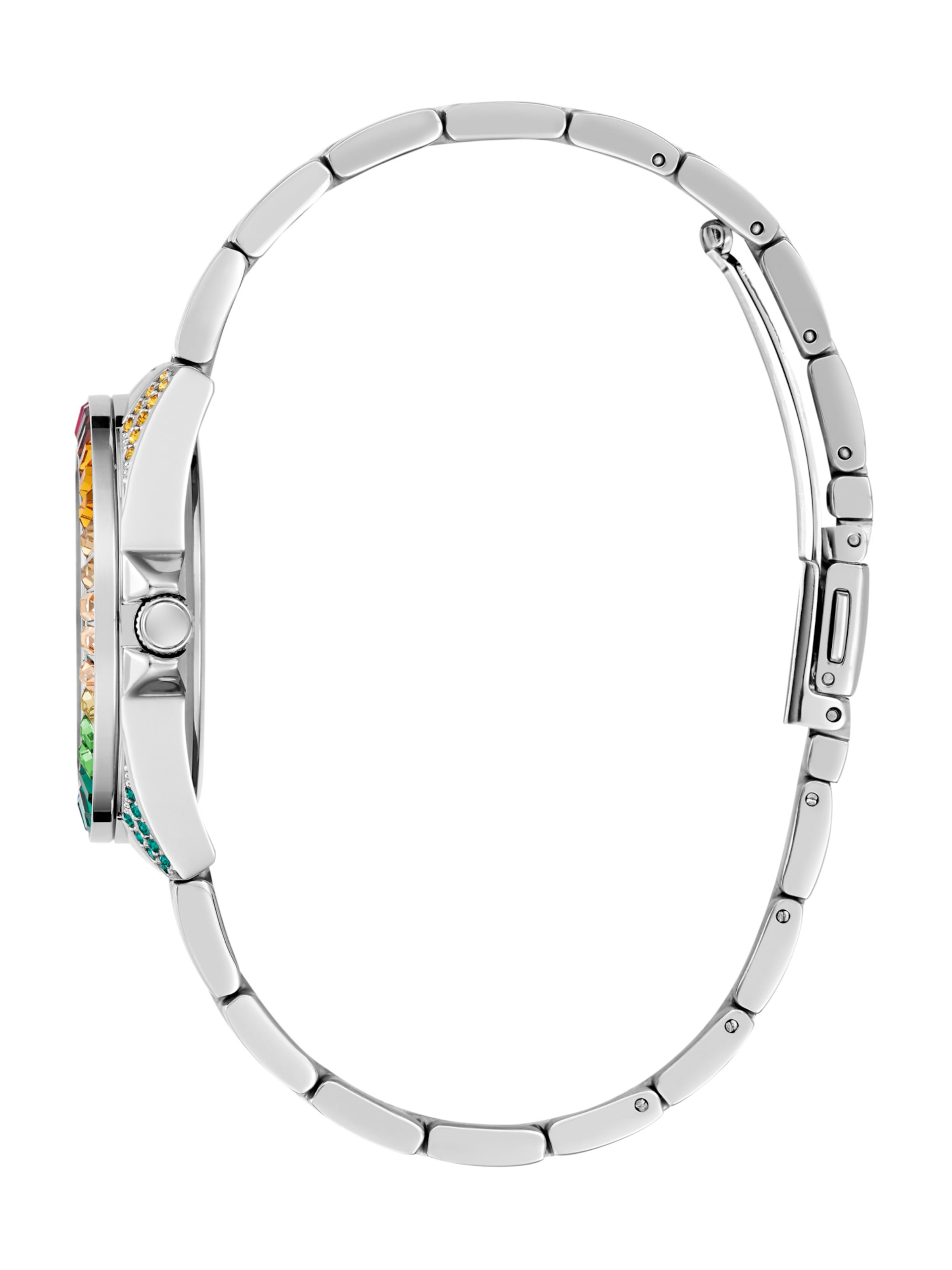 GUESS Uhr 'Opaline' in Silber