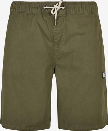 SOUTHPOLE Pants in Green: front