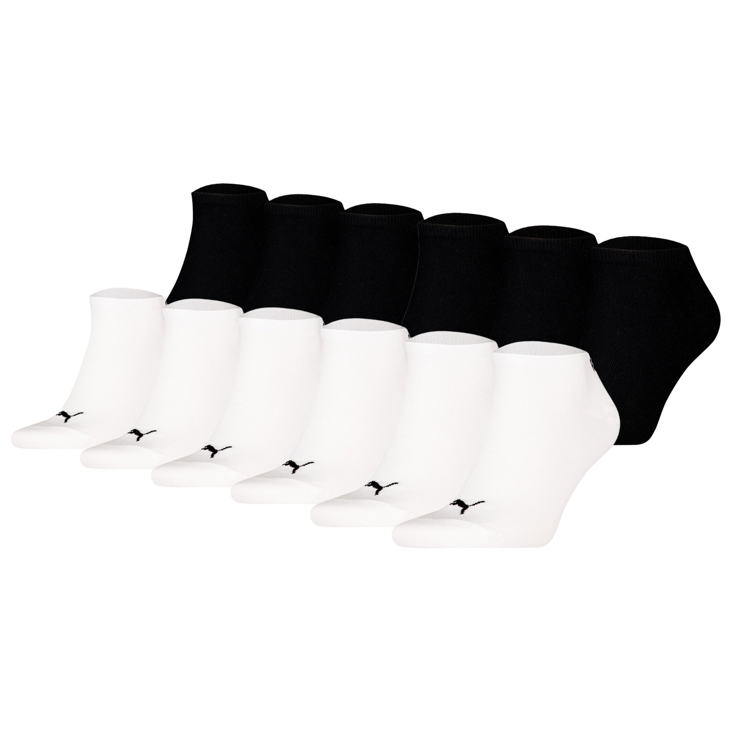 PUMA - Calcetines en negro: frente