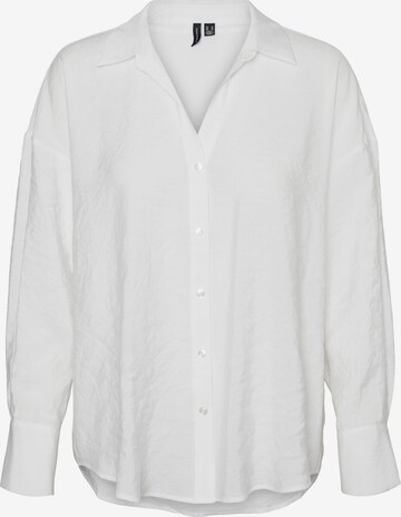 VERO MODA Blouse 'Quenny' in Wit: voorkant