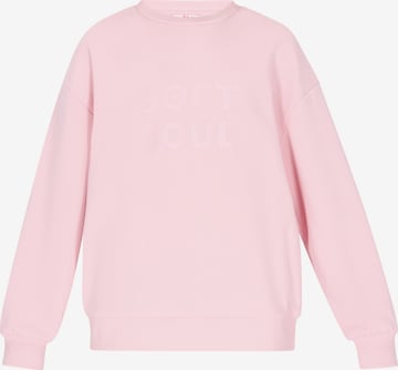 MYMO Mikina 'Back To School' – pink: přední strana