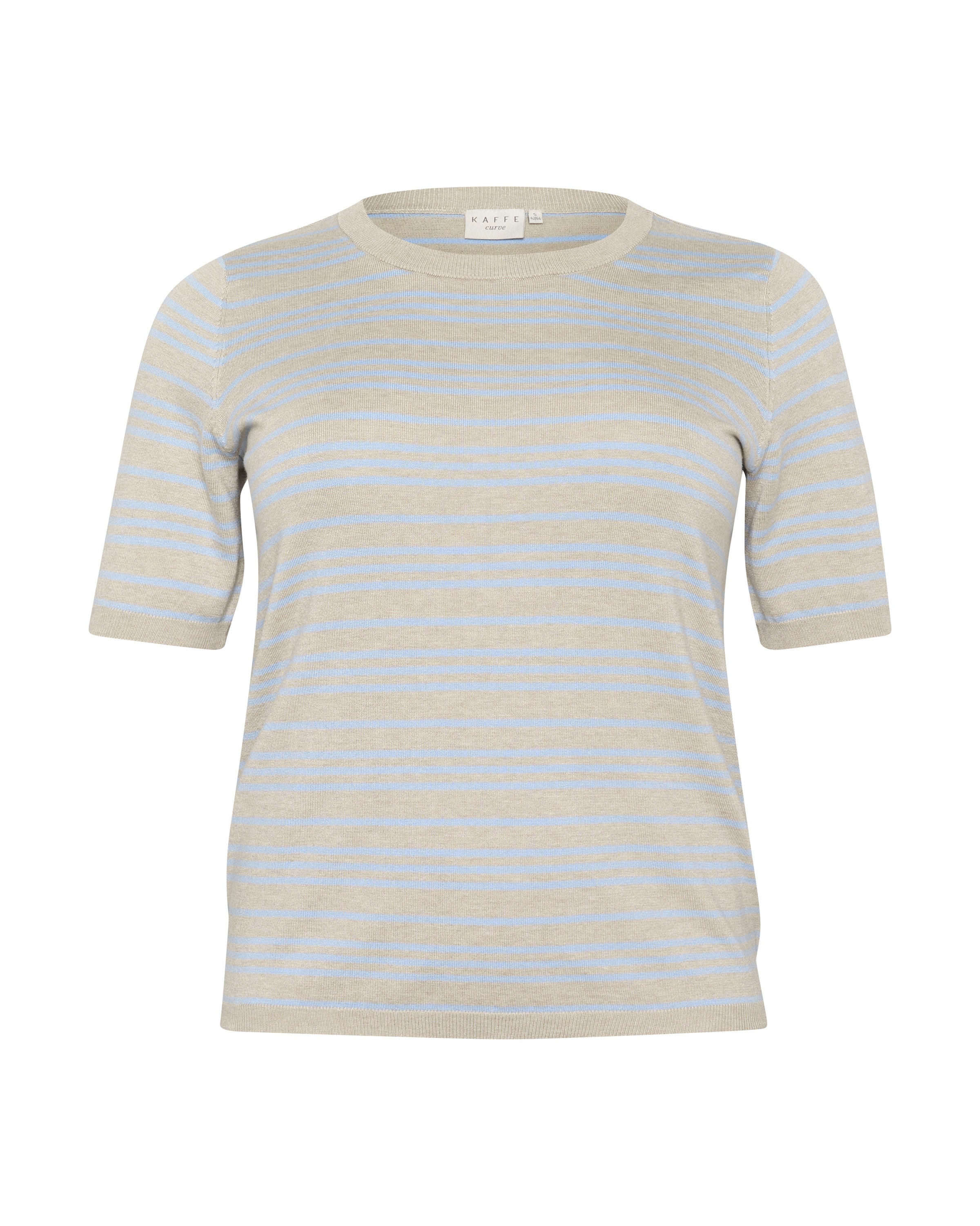 KAFFE CURVE - Jersey 'KCLizzy' en beige: frente