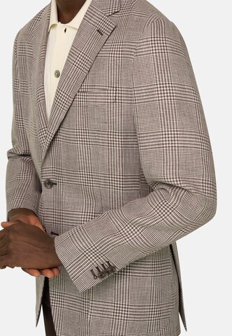 Boggi Milano Regular Fit Sakko ' Prince of Wales' in Braun