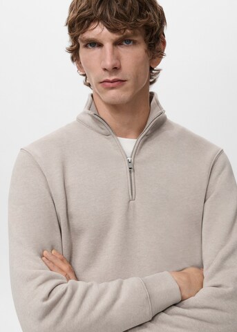 MANGO MAN Sweatshirt 'Winny' in Beige