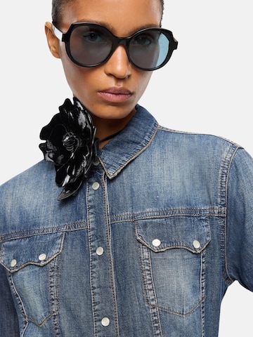 PINKO Shirt 'PINKO CASTELDORIA CAMICIA LIGHT DENIM CAMICIA' in Blue