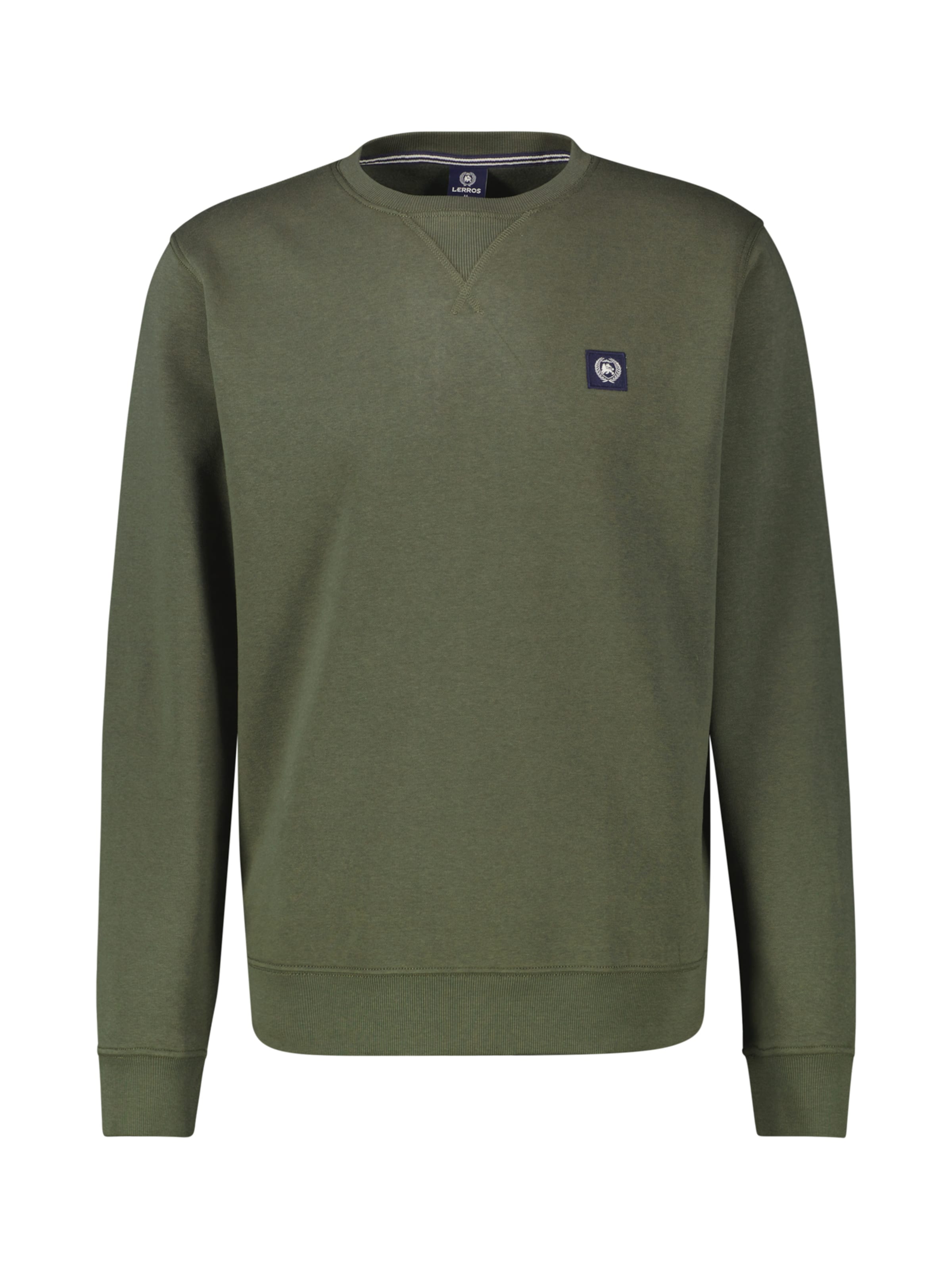 LERROS Sweatshirt 'Urbaner' in Groen: voorkant