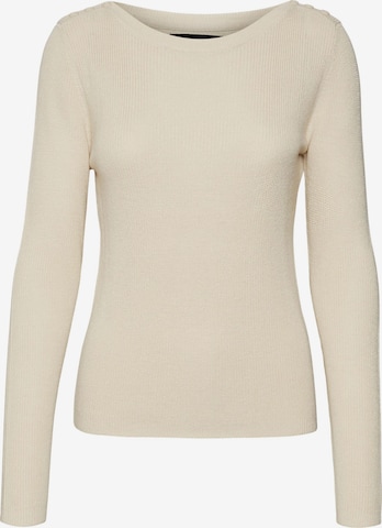 VERO MODA Pullover 'NEW LEXSUN' in Beige: predná strana