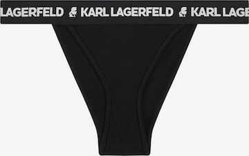 Karl LagerfeldSlip - crna boja: prednji dio