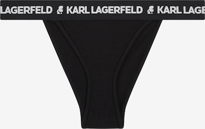 Moteriškos kelnaitės iš Karl Lagerfeld, spalva – juoda / balta, Prekių apžvalga
