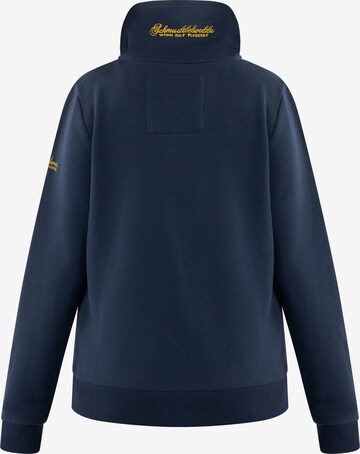 Schmuddelwedda Zip-Up Hoodie in Blue