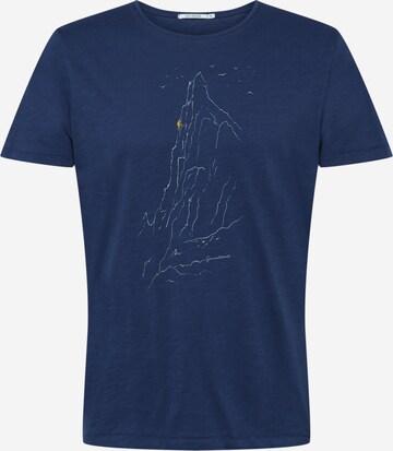 T-Shirt 'Spice' GREENBOMB en bleu : devant