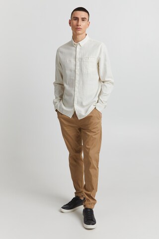 !Solid Regular fit Button Up Shirt 'Allan' in White