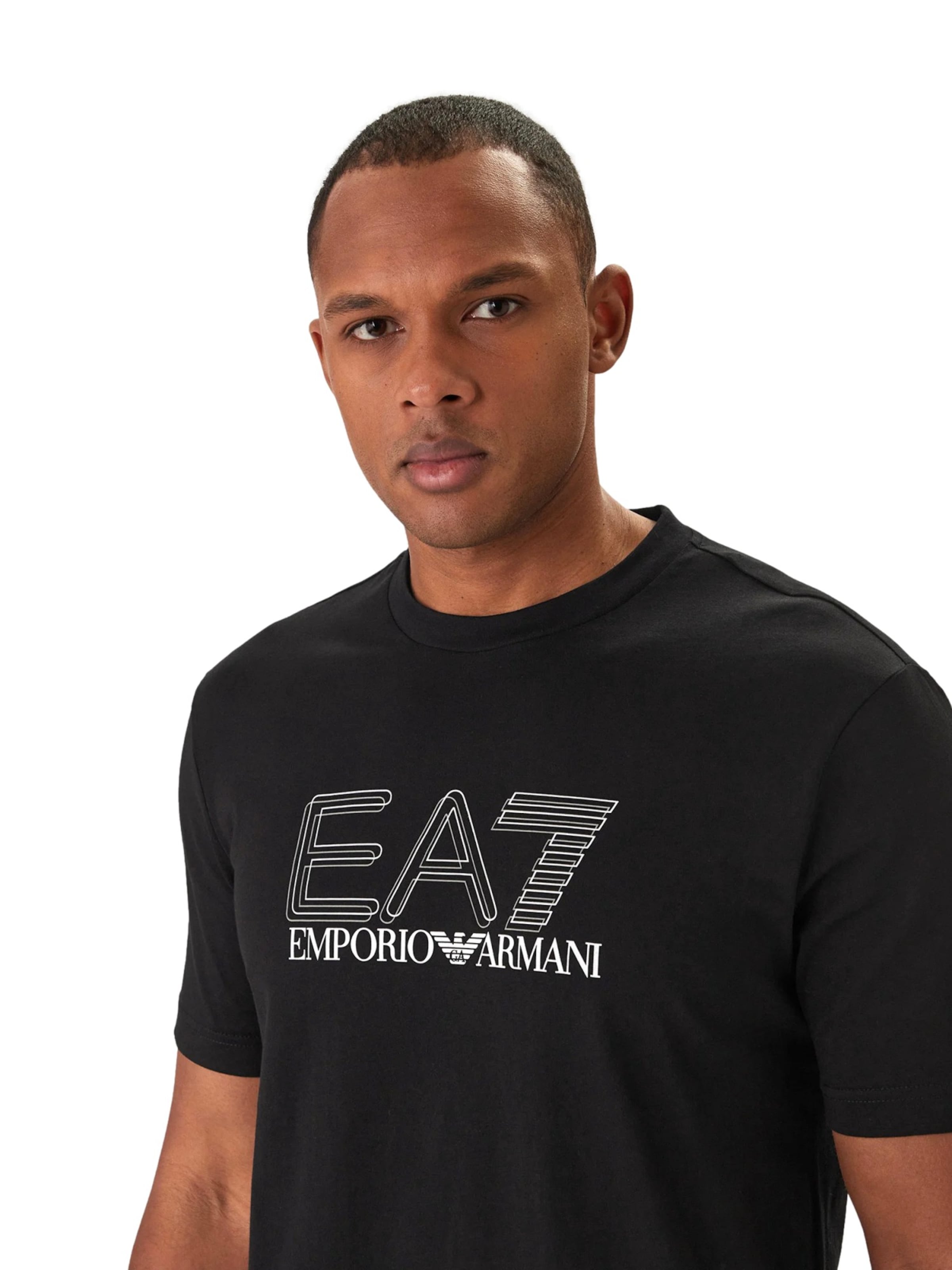 EA7 Emporio Armani Bluser & t-shirts i sort