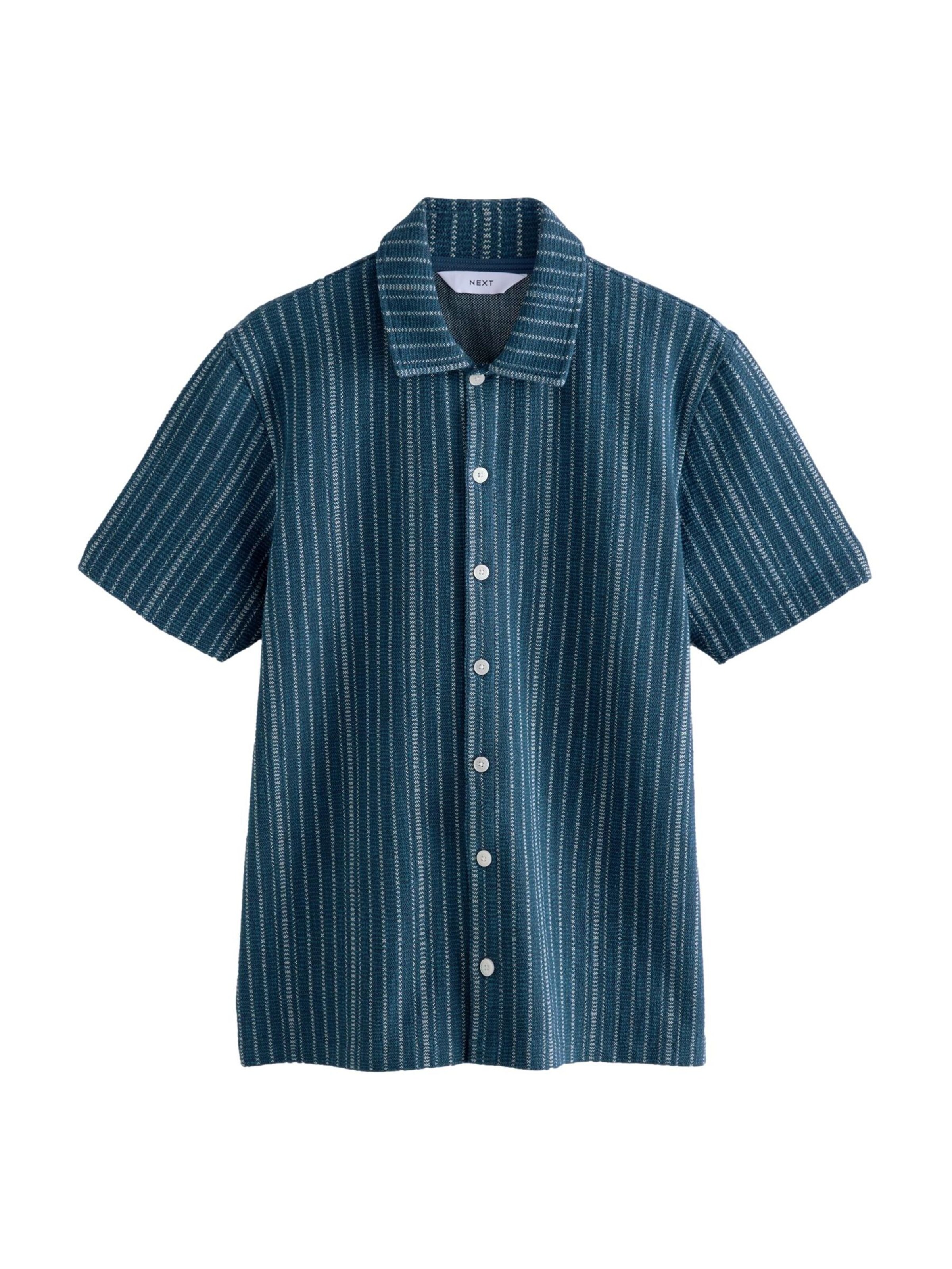 Next Regular fit Skjorta i blå: framsida