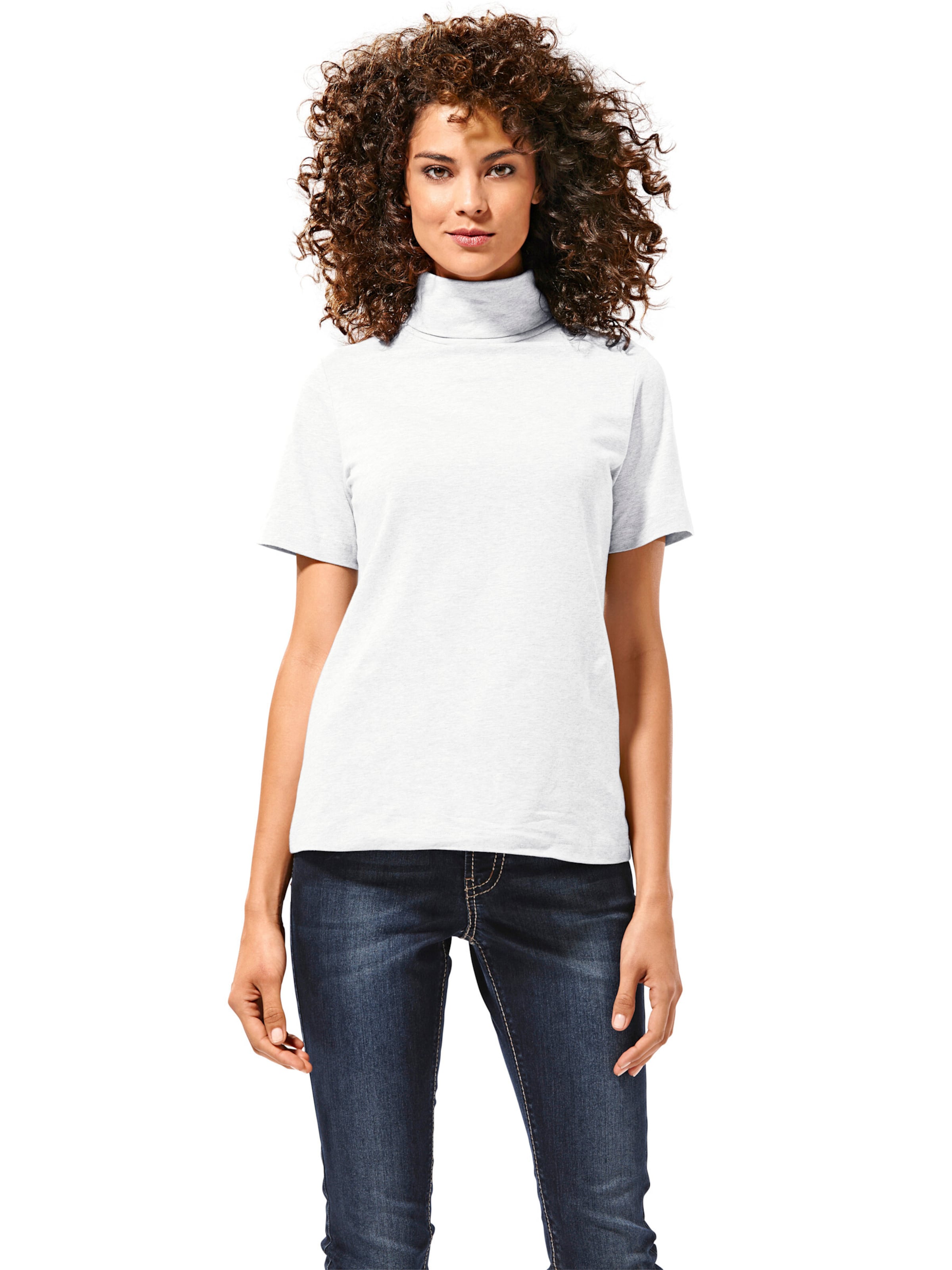 heine Shirt in Wit: voorkant