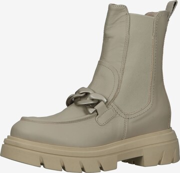 Nero Giardini Ankle Boots in Beige: front