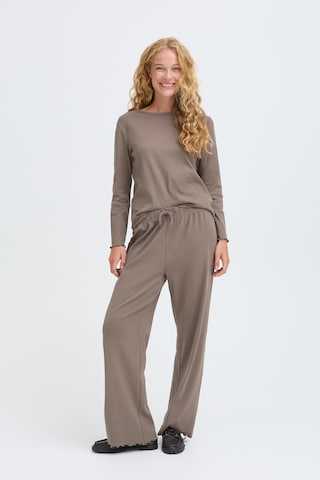 b.young Pyjama in Beige: Vorderseite