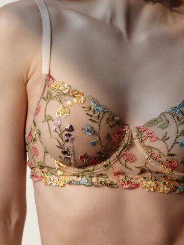 Orchibelle Balconette Underwear Sets 'Dayana' in Beige