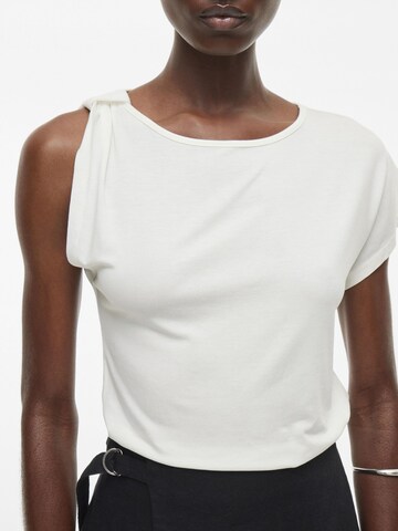 T-shirt ROUGE EDIT en blanc