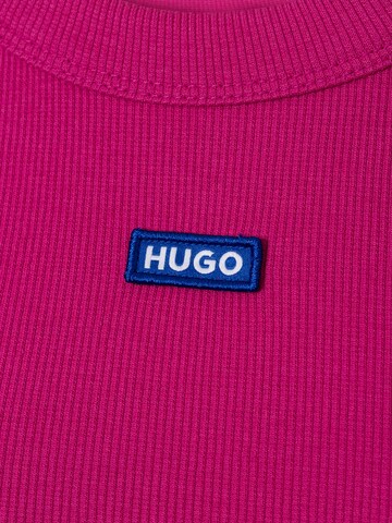 HUGO Shirt 'Easy Tee' in Roze