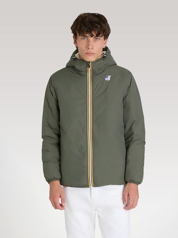 K-Way Funktionsjacke 'Le Vrai 4.0 Claude Orsetto' in Grün: Vorderseite