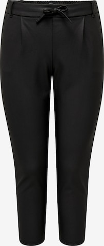 ONLY Carmakoma Regular Pants in Black: front