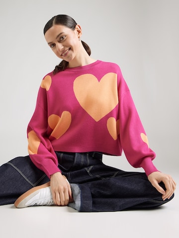 ONLY Pulover 'ONLMONTANA' | roza barva: sprednja stran