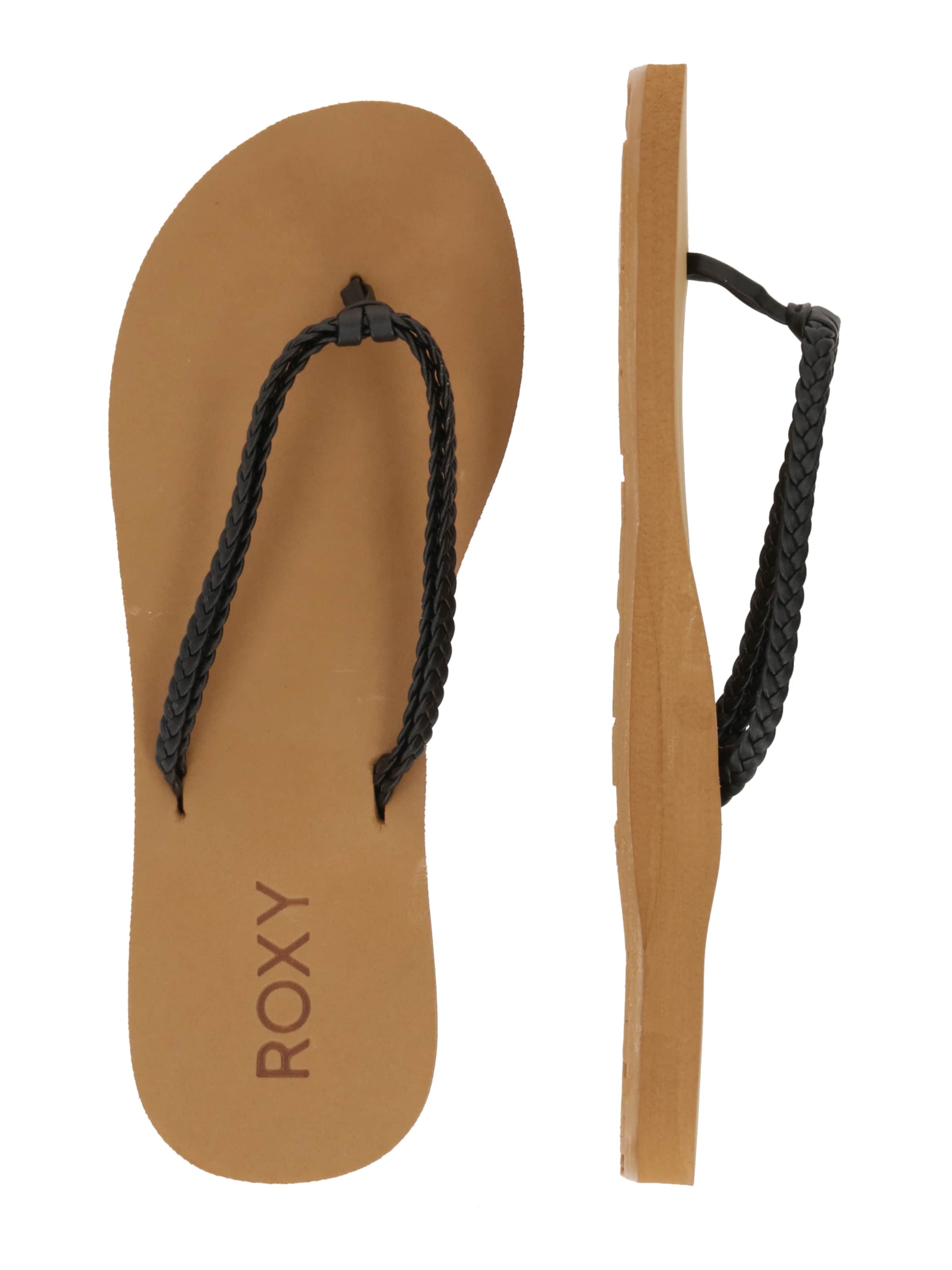 ROXY - Sandalias de dedo 'Costas II' en negro