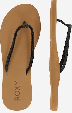 ROXY - Sandalias de dedo 'COSTAS II' en negro