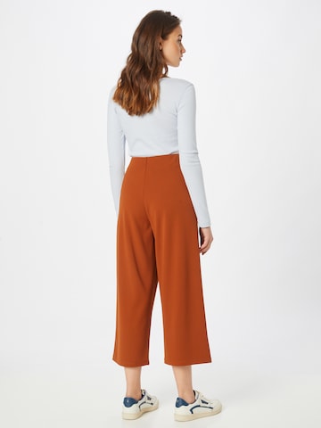 TOM TAILOR DENIM Wide leg Byxa i brun