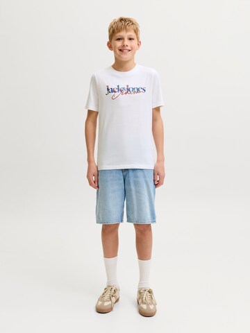 T-Shirt 'JJTOM' Jack & Jones Junior en blanc