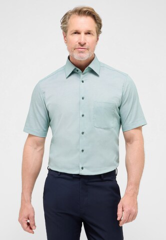ETERNA Regular fit Button Up Shirt in Green: front
