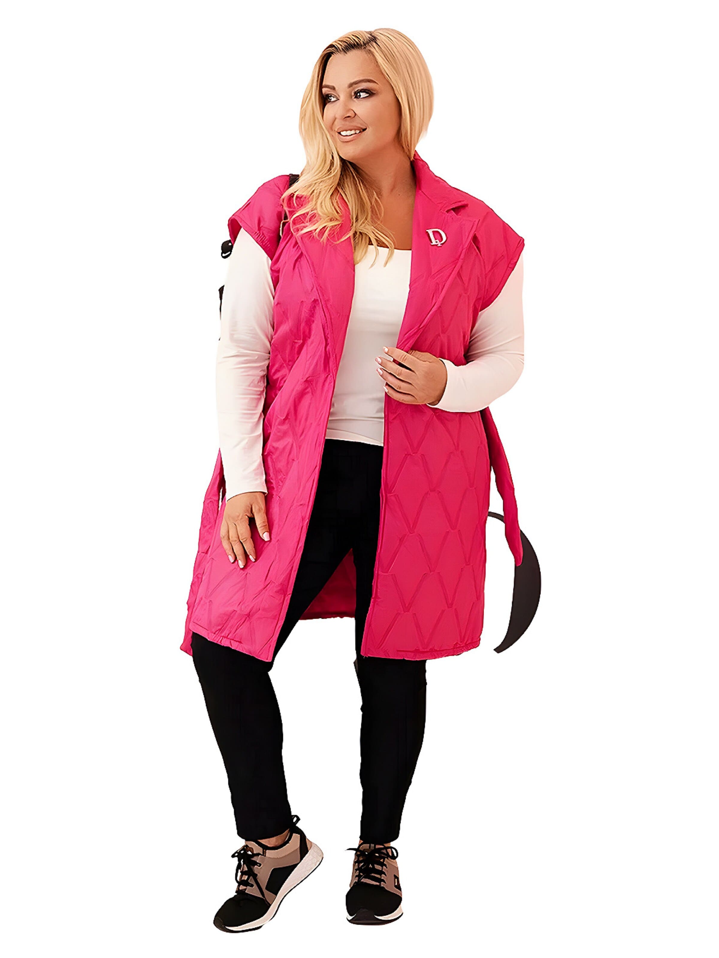 Lumera Bodywarmer 'Sussurro' in Roze: voorkant