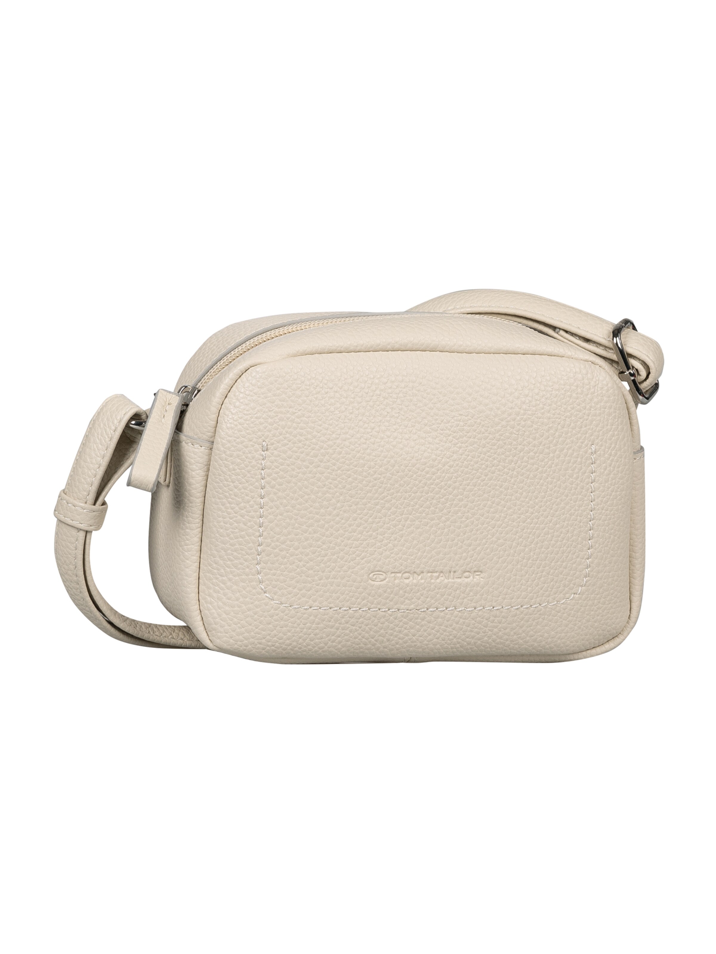 TOM TAILOR Crossbody Bag 'Tarya' in Beige: front