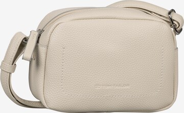 TOM TAILOR Skuldertaske 'Tarya' i beige: forside