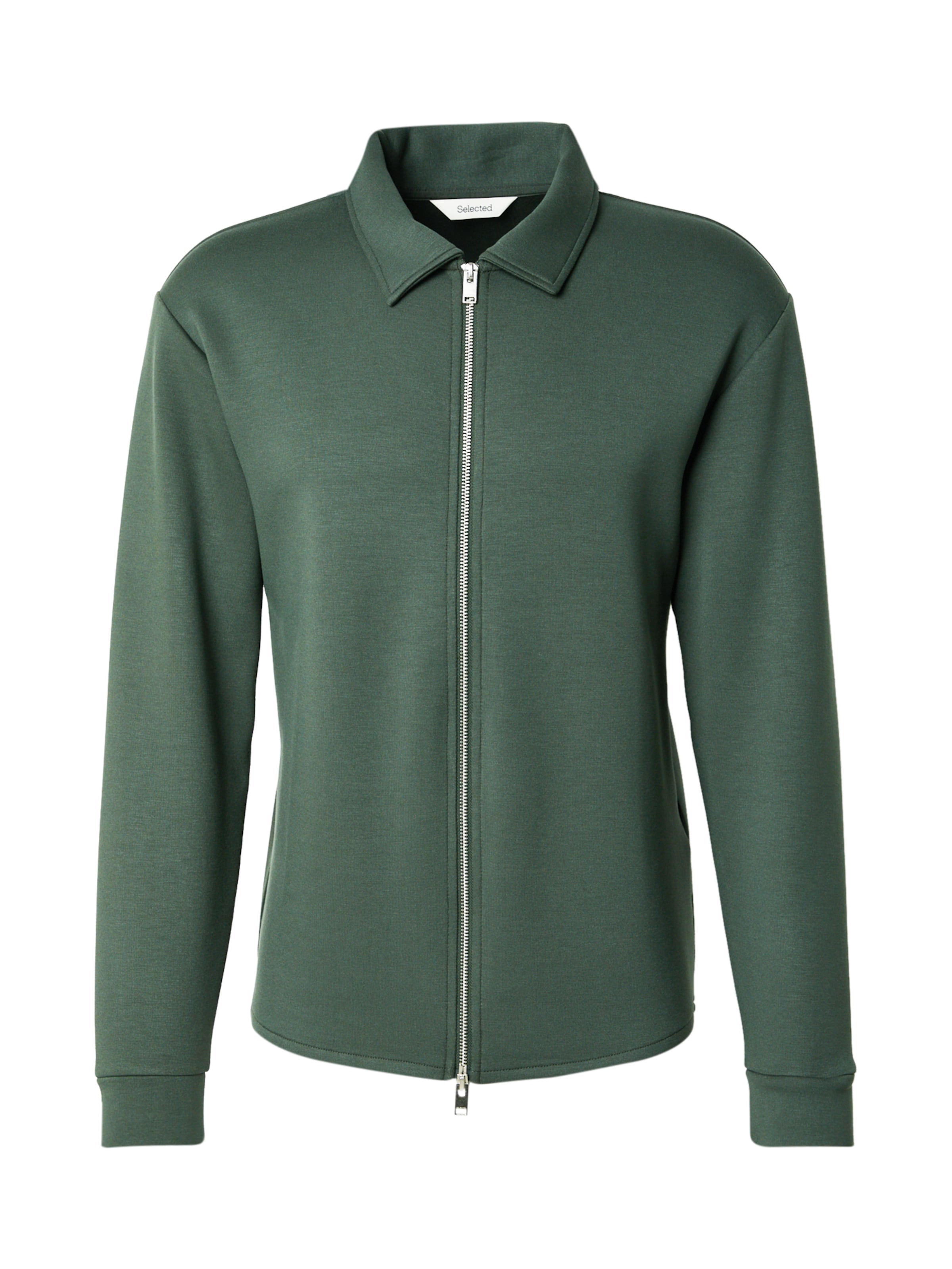 SELECTED - Cárdigan en verde: frente