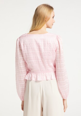 myMo at night Blouse in Roze