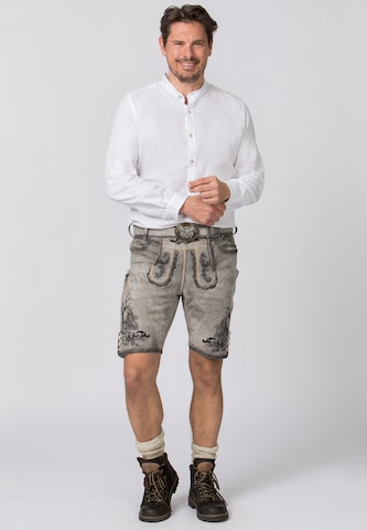 STOCKERPOINT Regular Traditional Pants 'Hans' in Grey