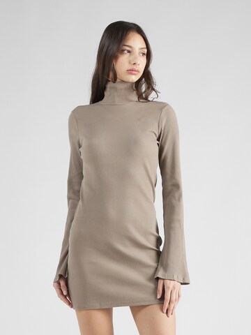 Monki - Vestido en beige: frente