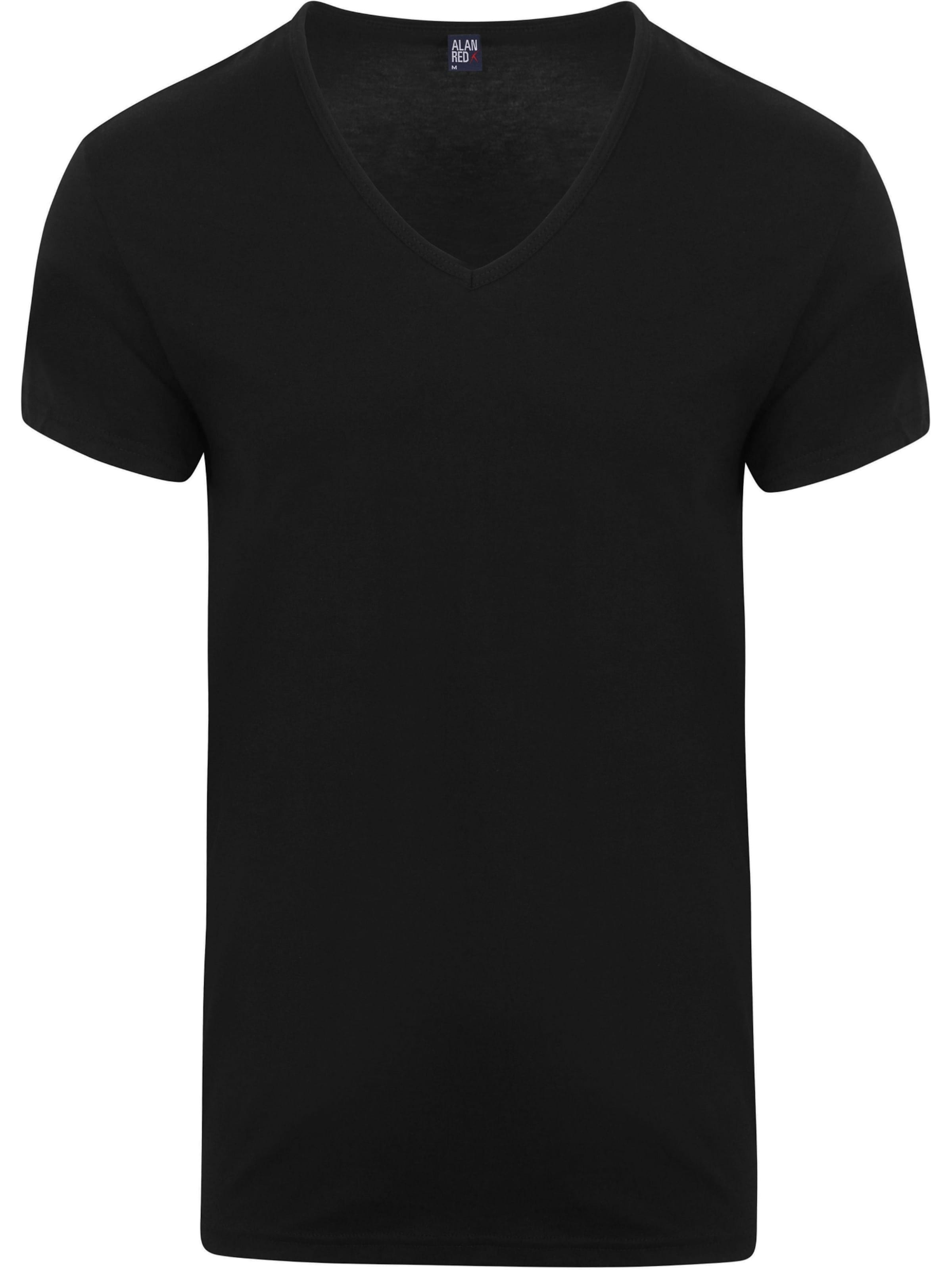 alan red Shirt 'Dean' in Black